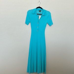 Current Air Los Angeles (Anthropologie) button front collared dress. NWT